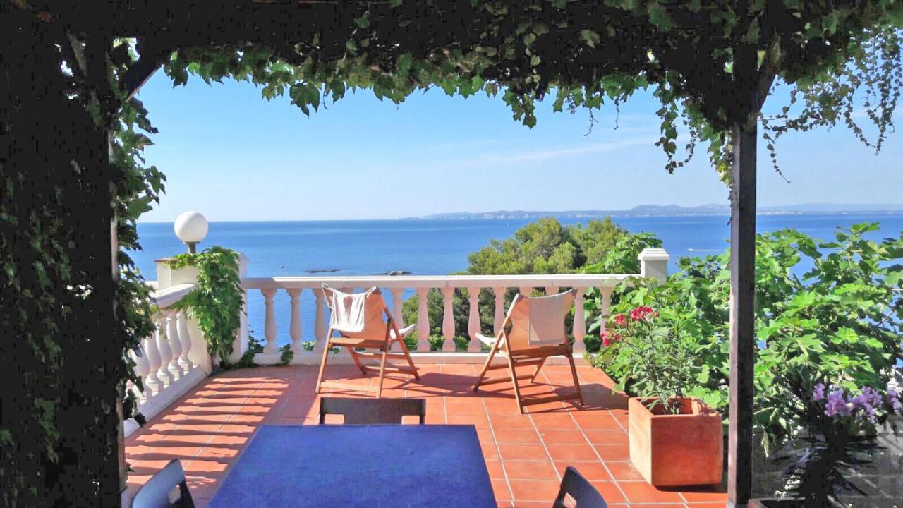 Breathtaking Costabrava Seaview Apartment 5M Beach - Casa Artevida Roses Eksteriør billede